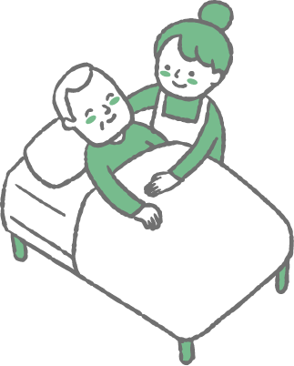 介護士のイラスト